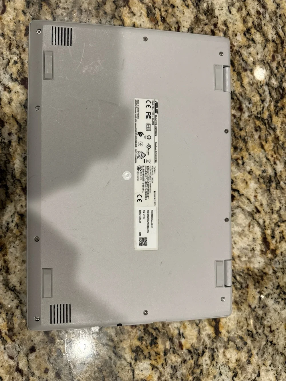 ASUS Chromebook Laptop - Silver